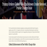 “公共负担2.0”来袭，移民美国将更“挑人”？